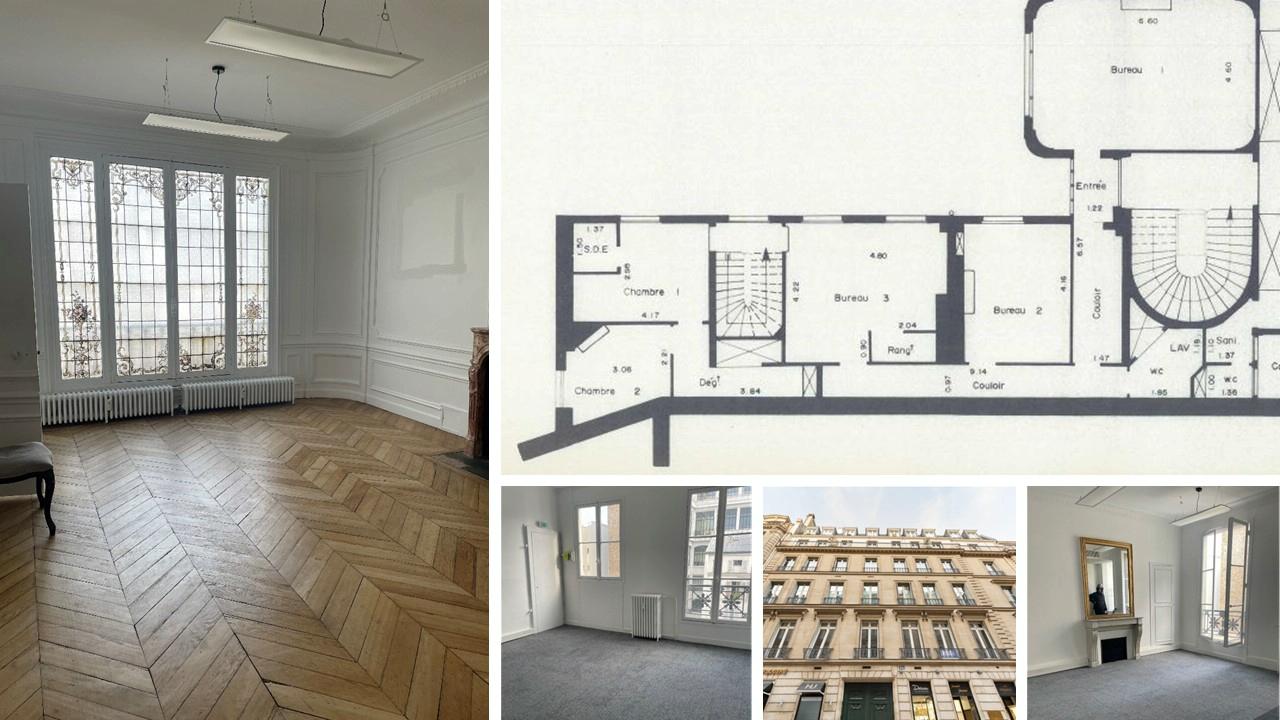 Bureau Paris 127m² Location bureau Paris OLBUR2530547 1